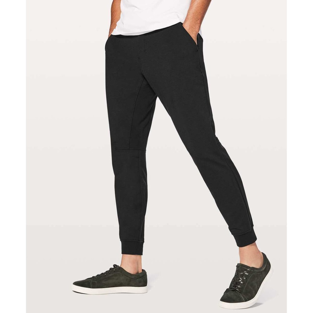 Lululemon Athletica City Sweat Drawstring Waist Jogger Pants Black Size Small